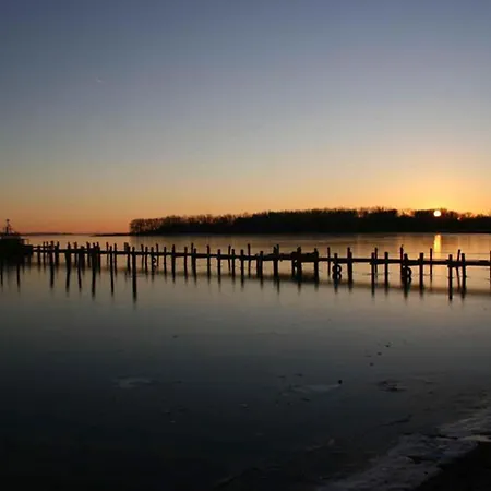 Haffblick Im Reetdachhaus Am Haff דירה Pepelow