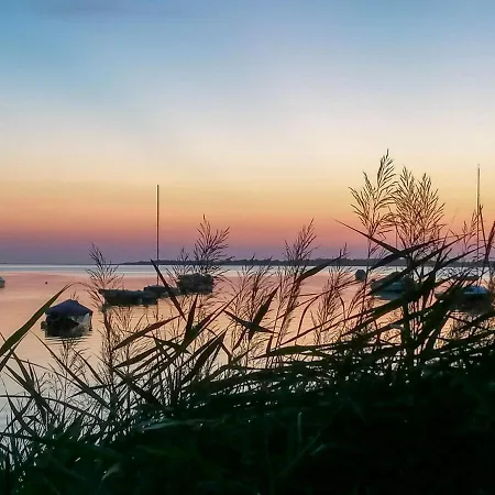Haffblick Im Reetdachhaus Am Haff * Pepelow