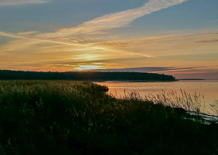 Апартаменты Haffblick Im Reetdachhaus Am Haff Pepelow